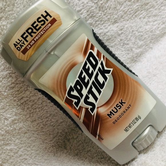2x  Speed Stick Musk 24 Hour Solid Mens Deodorant - Picture 2 of 4